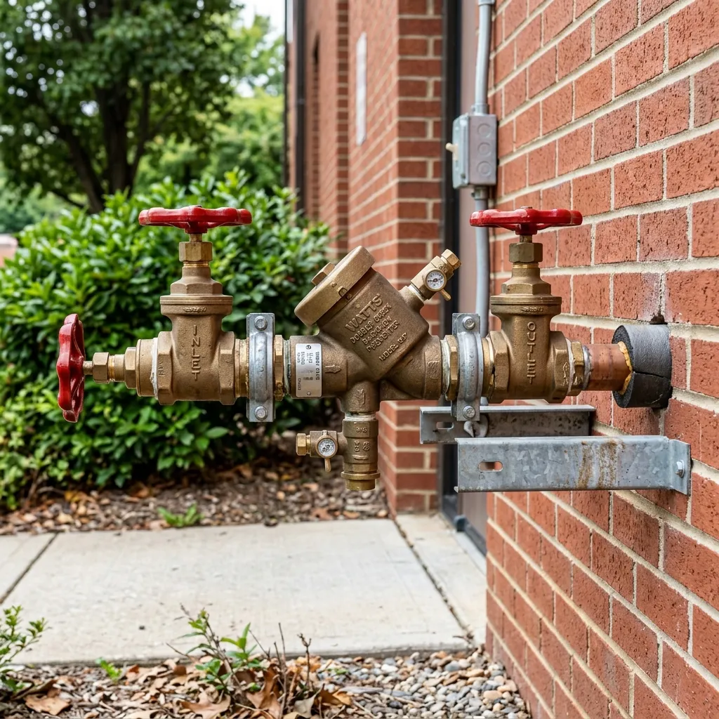 Backflow Prevention Plumber in Eggleston, VA